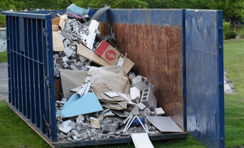 Eco-friendly loft clearance with recycling materials