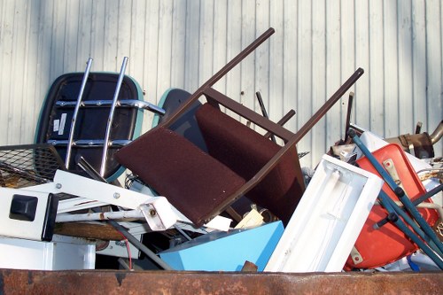 Eco-friendly disposal during garage clearance