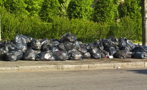 Community recycling center in Haringey